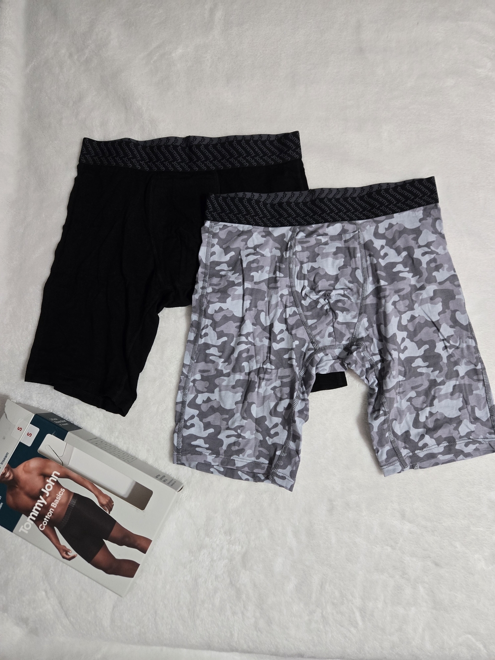 Tommy John Cotton Basics 2 Pack Boxer Briefs